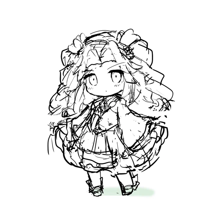 めたんちゃんラフ 