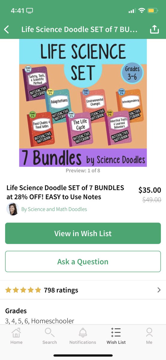 _sluggg's tweet photo. I’ve got a @TpT_Official #classfund to purchase science resources! I have $45 to go until I reach my goal of $100, but I’ve used what I had in my fund already & now, I found these #science notes bundles that are fun & engaging! #clearthelist https://t.co/DnVHB0YD4P https://t.co/cEKxkVMQbw