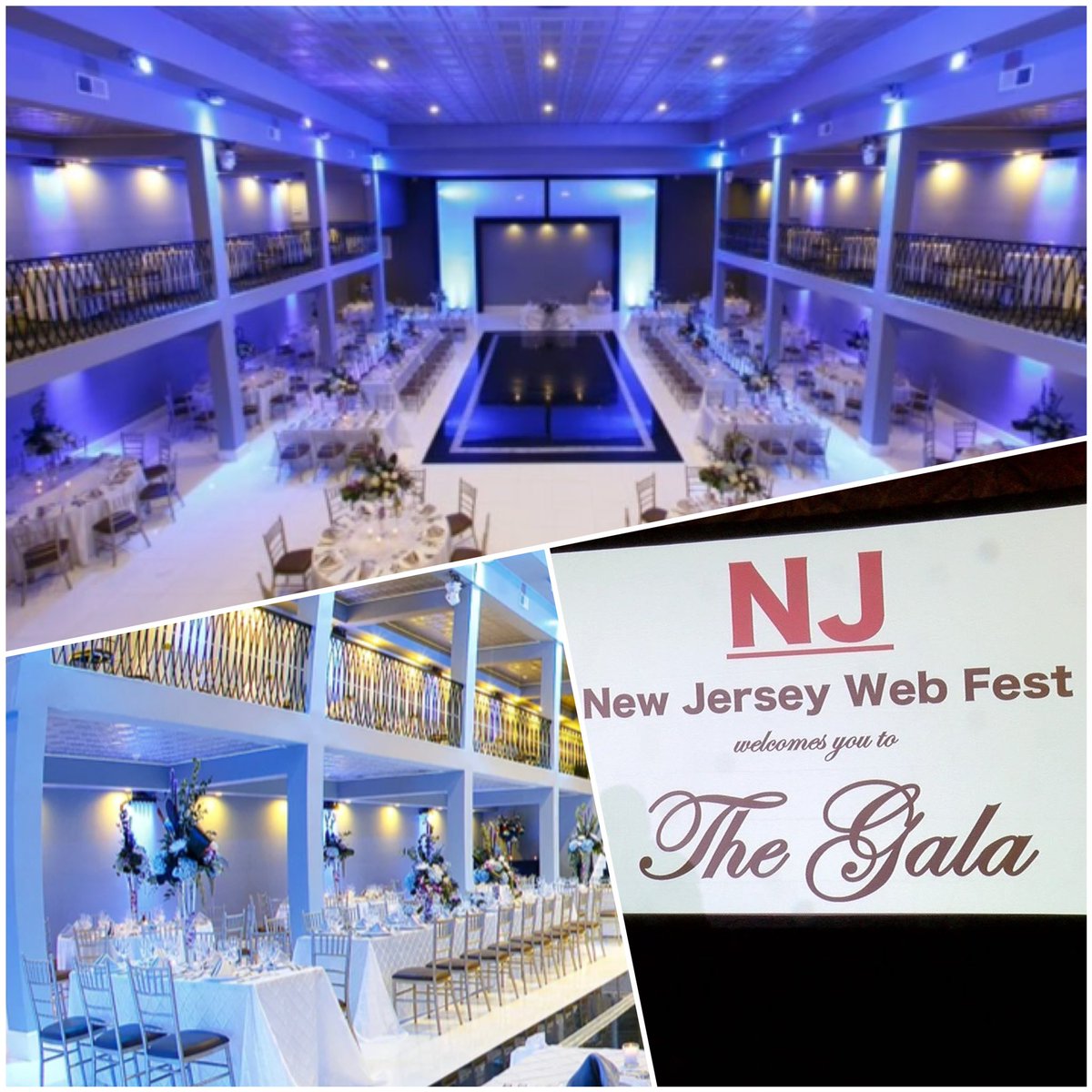Raise your hand if your 🍑 is gonna be filling one of those seats in 2 WEEKS at #TheGala, undisputedly one of the premiere events in the #webfest circuit. All of us at #NJWebFest look forward to wining, dining, and dancing with you! 🏆 #FeelTheMagic Tix: bit.ly/njwebfest-tix