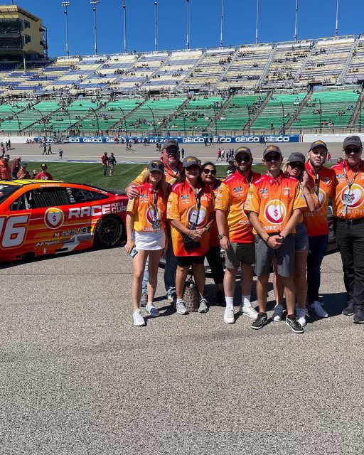 Honoured to be at NASCAR Kansas with <a href="/CURE_Ecosystem/">$ECO</a> where <a href="/NoahGragson/">Noah Gragson</a> is racing a CURE wrapped car.The amazing charity crypto has raised $1.2 MILLION for paediatric cancer research. Make sure to check out race4acure.com where you can easily buy the token and support.