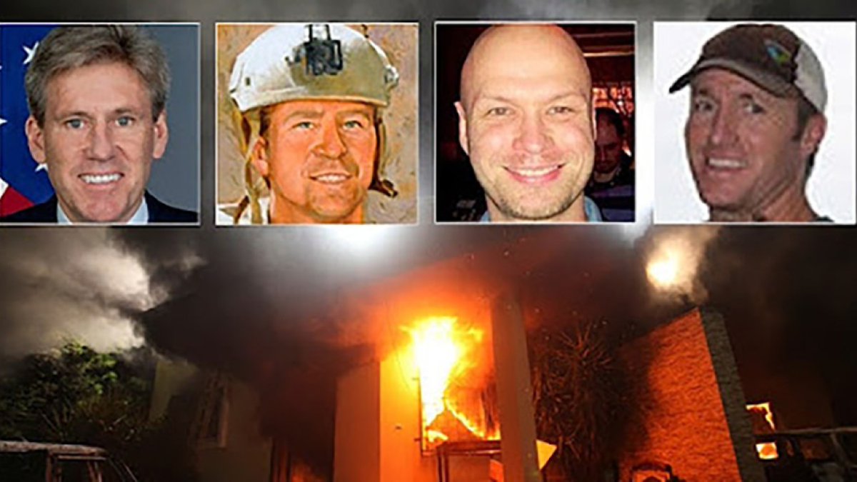 9/11/2012.  Still no justice or answers for the deaths of Ambassador Chris Stevens, Information Officer Sean Smith, and CIA operatives Glen Doherty and Tyrone Woods. #NeverForget
