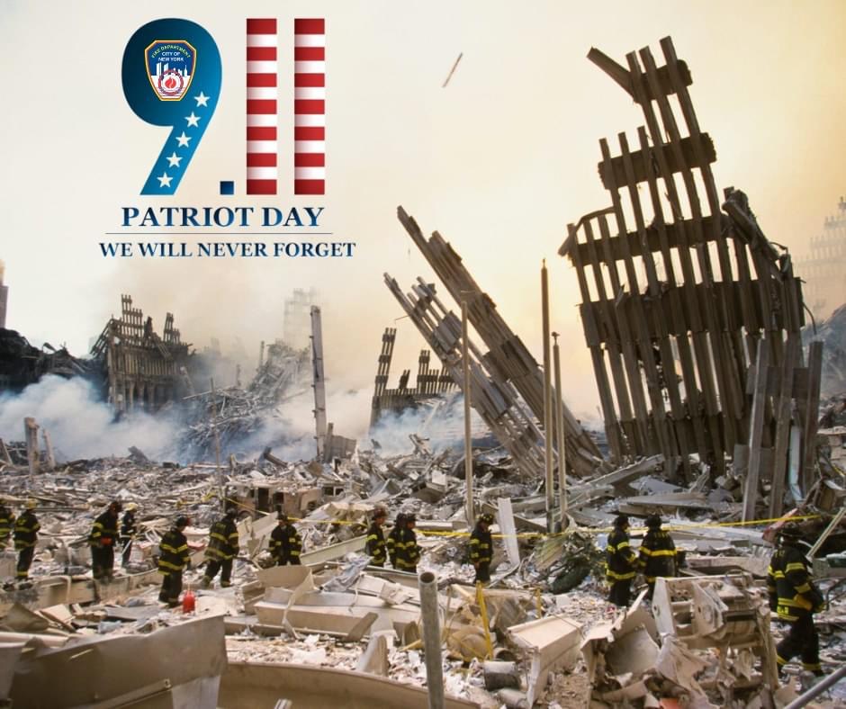 clackamasfire's tweet photo. We Will #NeverForgrt 9/11. Today marks the 21st anniversary of the attacks on the World Trade Center, Pentagon, & related crash of a jetliner in PA. We remember & pay tribute to all those who lost their lives on that tragic day. We are honored & humbled to serve our communities. https://t.co/lbgV0uzxW8