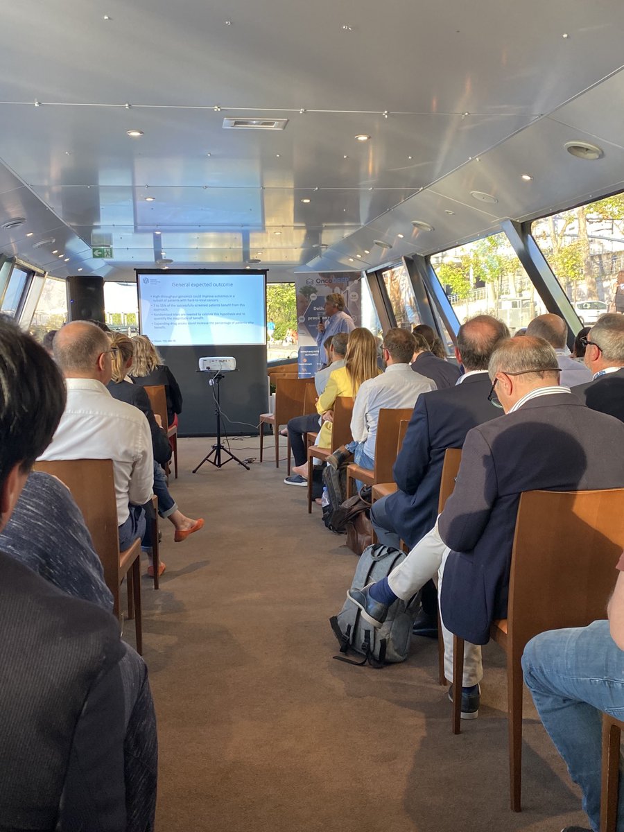 OncoDEEP kit launch on a boat cruise on the Seine, ⁦<a href="/OncoDNA/">OncoDNA</a>⁩ ⁦<a href="/DetiffeOncoDNA/">JP Detiffe - OncoDNA</a>⁩