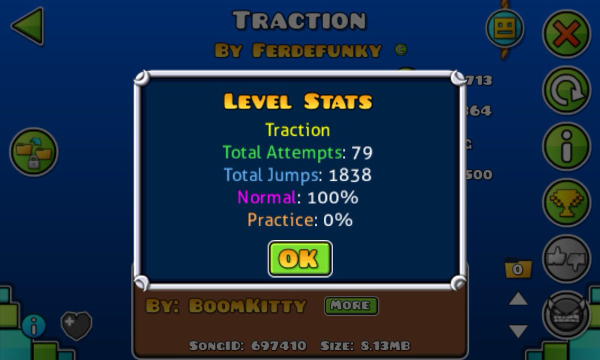 MondaySidereal's tweet photo. 59th demon!
lol
#GeometryDash #EasyDemon https://t.co/KU8X4dFOyJ