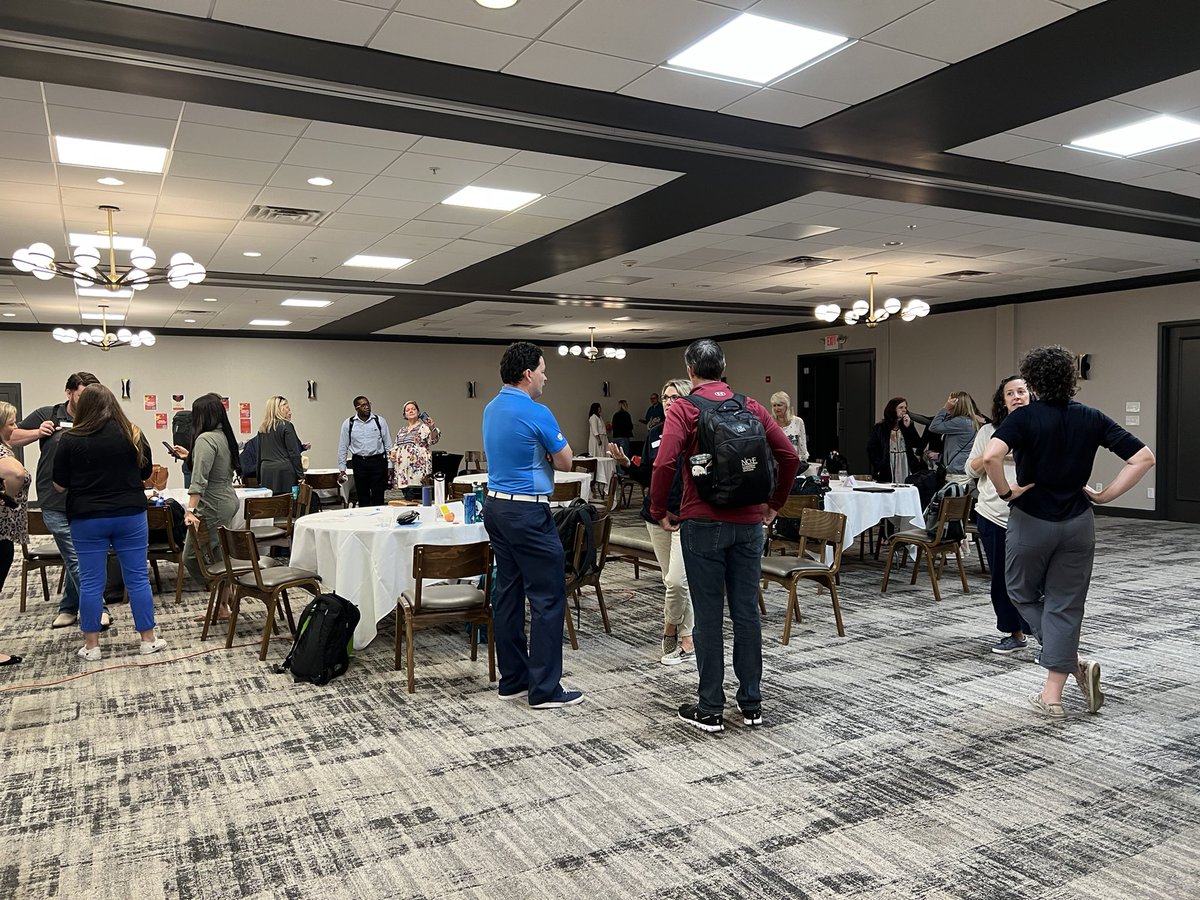 NCCE_EdTech's tweet photo. Seems like a good sign that our team is sticking around after the conference to continue to talk and share! 👍 #iamncce https://t.co/CgCdPrfHqr