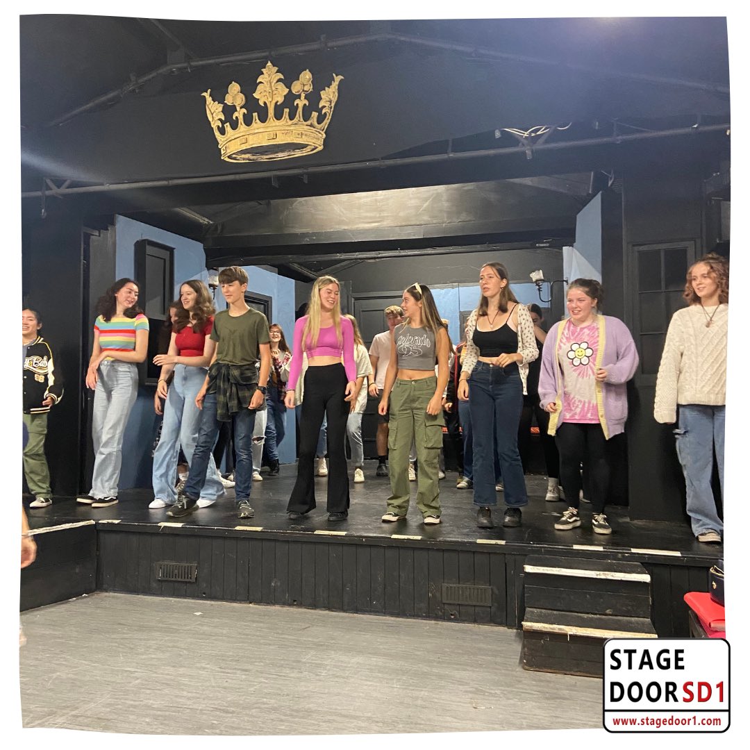 stagedoor1youth's tweet photo. Our Seniors are loving being back at rehearsals, just look at those jazz-hands! 🤗 They’ve got some exciting things coming up over the next few months… more info on that soon!

They were hard at work yesterday doing auditions for one project, and learning dances for another!🕺🏻 https://t.co/VJALpdxXNl