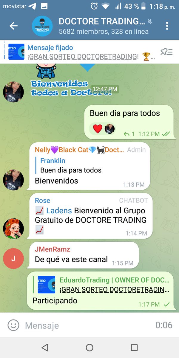 FranU1974's tweet photo. @FercoinYT @DoctoreTrading Listo. Excelente oportunidad para yo ganar
@MiguelFK3 @millonamirian @deycoronado @BraulioGamez3 

Telegram: @FranU12
YouTube: Franklin Unda https://t.co/DxDuXlBuiv