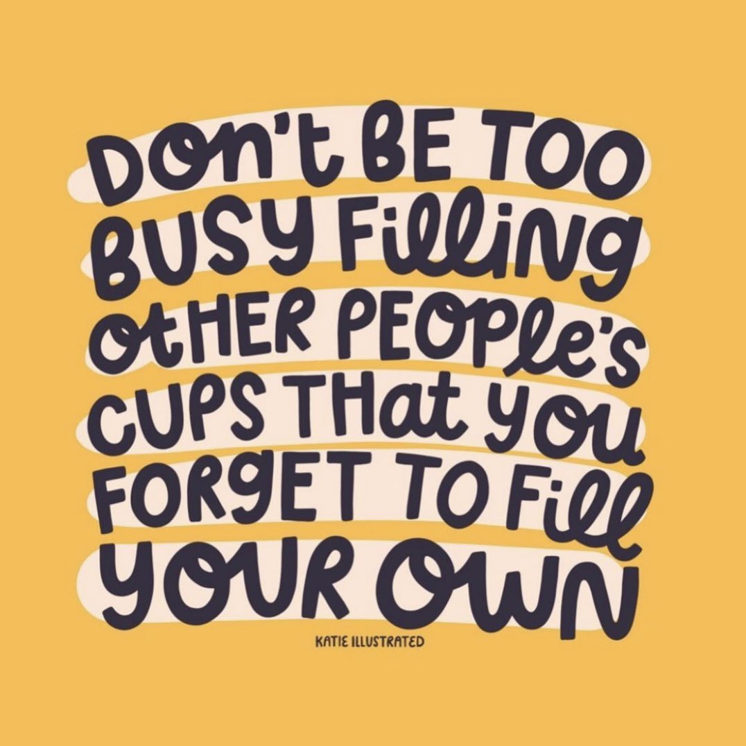 actionhappiness's tweet photo. You can’t pour from an empty cup. Remember to refill your own too

Image: https://t.co/XlOn27HwfC #SelfCareSeptember https://t.co/7AY4YT3Lqe