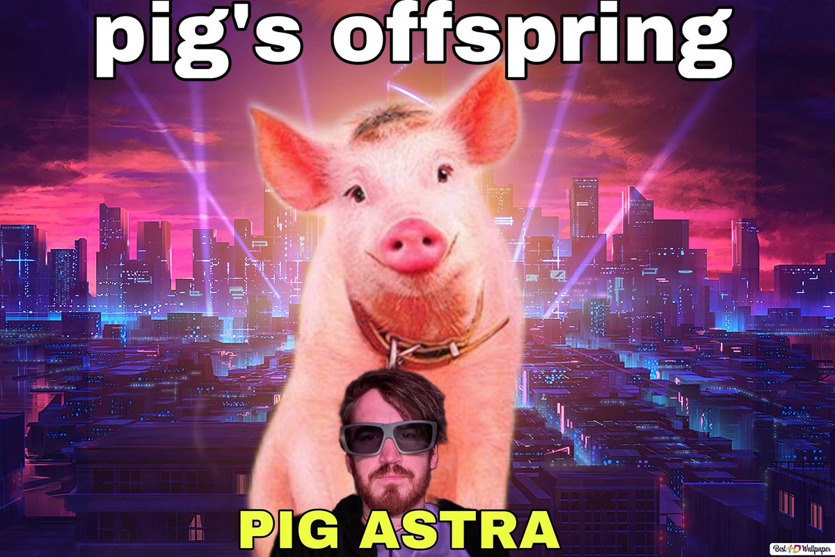 Backup_Abhi's tweet photo. @STUPIDREACTIONS Pig Astra https://t.co/8my81bXRTx