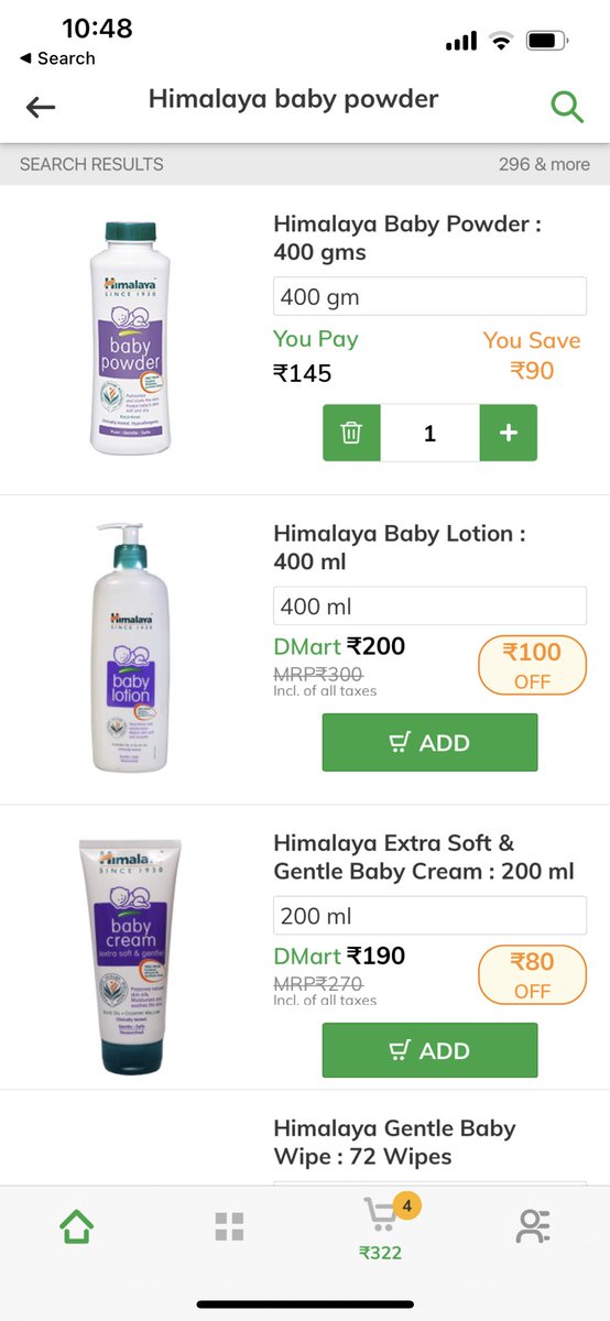 Divyesh27818400's tweet photo. #dmartindia : what a good way to fool people. Physical store prices are higher as compared to their online shopping site below is the proof. Had asked the manager as well and he said it might be as we have different vendors. Please be careful while shopping. https://t.co/a5YeWO0VW5