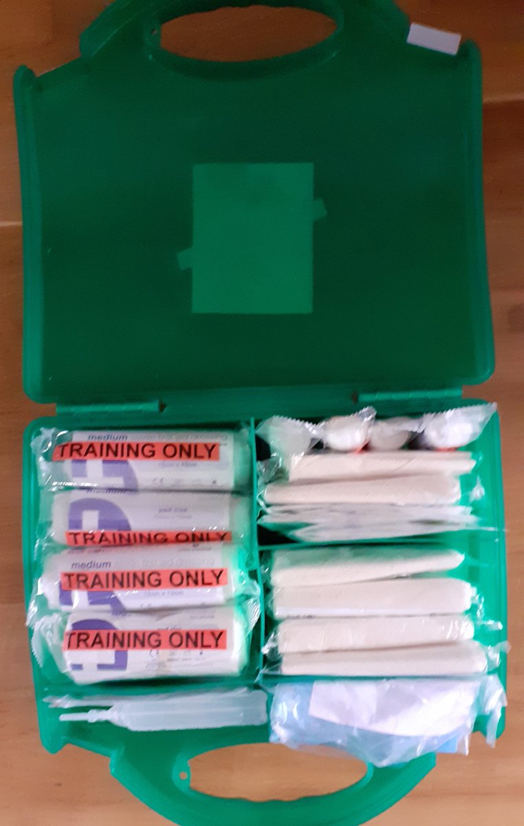 RyeHealth's tweet photo. Getting ready for our next tranche of Emergency First Aid at Work training. We are taking bookings for October. https://t.co/aQJ5k8xgFC https://t.co/jOnzfQTPqD