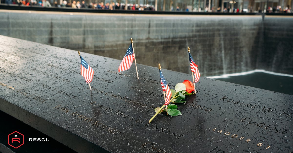 AppRescu's tweet photo. Today, we honor the memory of the many lives lost on this day &amp; reflect on the incredible sacrifices made by first responders, fire fighters and police officers. We will mourn those we lost always and we will never forget them.

#NeverForget #groundzero #september11 #remember911 https://t.co/SkBoFCc3x5