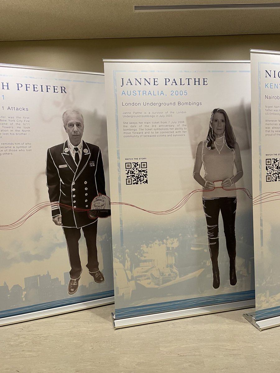 LukeHodda's tweet photo. @AusAmbCT @UN_OCT Among others, these are currently on display in the halls of the UN Secretariat Building in NYC https://t.co/cGYBkw3oVQ