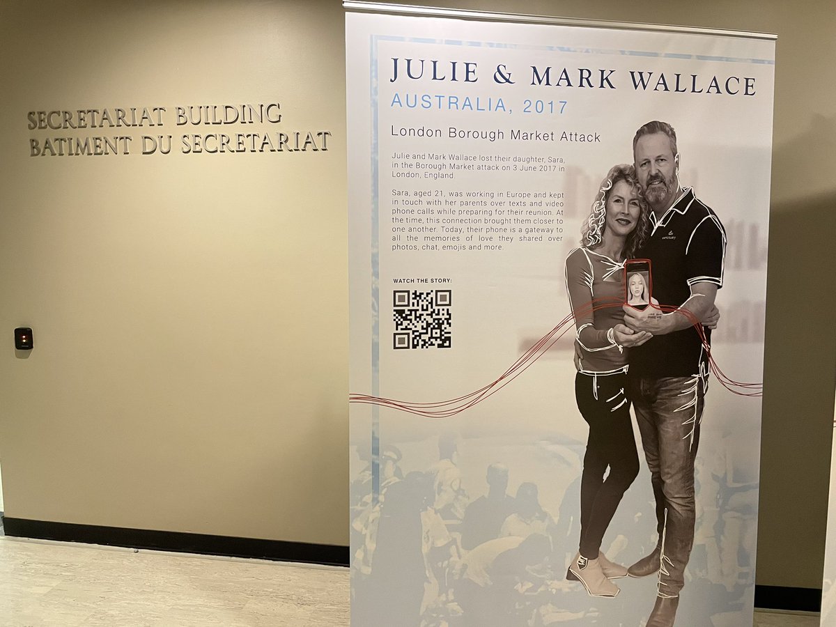 LukeHodda's tweet photo. @AusAmbCT @UN_OCT Among others, these are currently on display in the halls of the UN Secretariat Building in NYC https://t.co/cGYBkw3oVQ