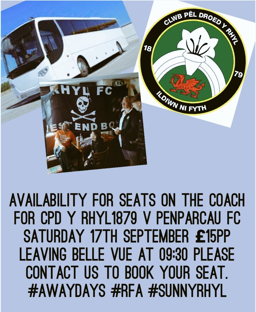 Rhyl Fans Association (@fansrhyl) on Twitter photo 