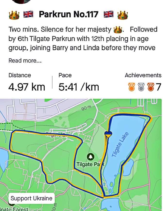 Theme for the weekend (pt.1) was Tilgate. Sat. ran Parkrun 🍃🌿 with Barry and Linda who are moving after many years of coaching young athletes 🏃🏻‍♂️🏃‍♀️at @hhharriers1. Instead of saying goodbye face to face we did it side by side as friends and athletes.