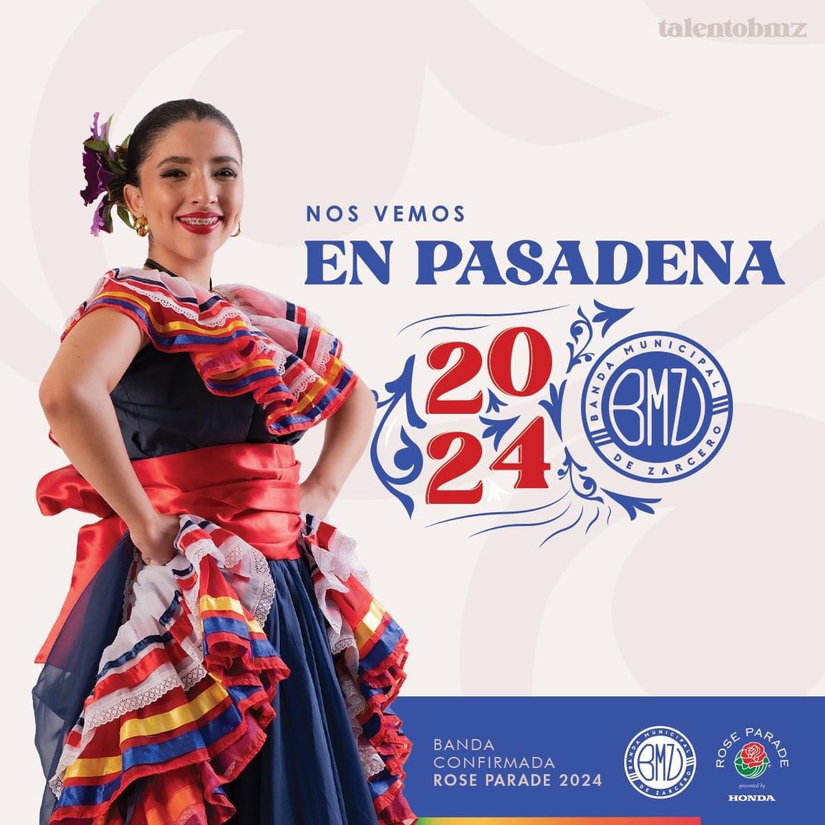 Costa Rica nuevamente en el Desfile de las Rosas 🌹 Nos vemos el 1 de enero de 2024 🇨🇷