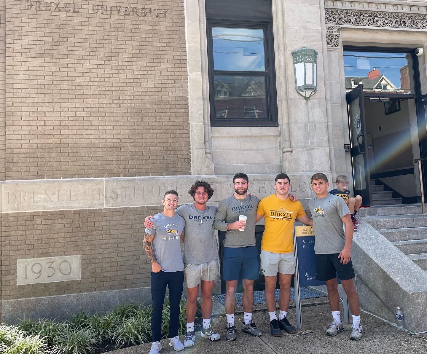 drexel-wrestling-on-twitter-your-favorite-drexel-wrestlers-making-sure-every-freshman-has-a