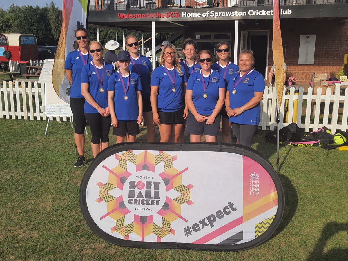 NorfolkCBWandG's tweet photo. 🏏 WSL Celebration Day - Sponsored by @MrCricketHockey 🏏

Our match for 1st place today was between Norwich &amp; Rocklands. The game could have gone either way, with a nail-biting final over, Norwich walk away as Celebration Day Winners!

#WeGotGame #WomensCricket #SoftballCricket https://t.co/URv1yEh5Rj