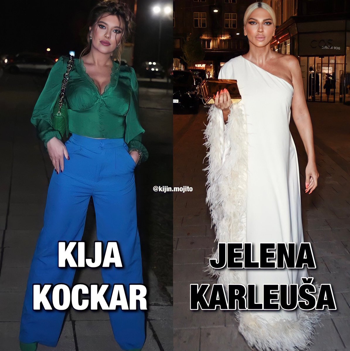 kijadotokija's tweet photo. #KijaKockar #JelenaKarleusa #CaoSvima https://t.co/tO6MC8SHSp