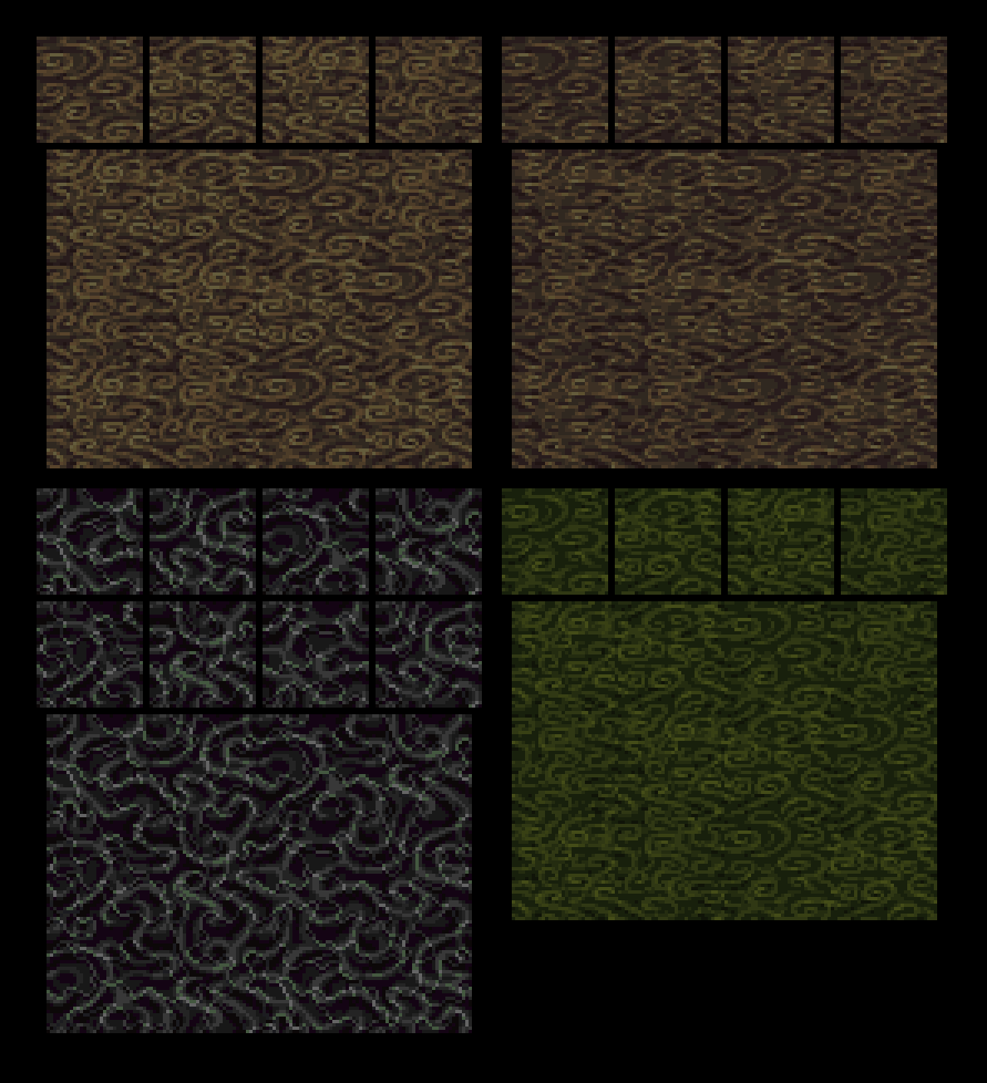 JinnPixel's tweet photo. I'll start to post some studies I made of War Wind (1996) style. To start, here's some Tileset studies I made last week.
#pixelart #warwind #tileset #gameart https://t.co/x402W9gGbX