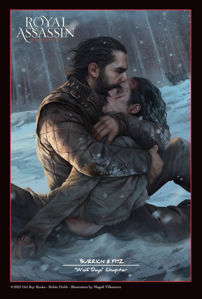 sassideeee's tweet photo. Speaking of being hurt, remember THIS
Burrich holding my boy, Fitz 🤧🤧🤧🤧🤧🤧 this scene and this art makes my heart shatter @Cathaoir1 @robinhobb #thefarseertrilogy #therealmoftheelderlings https://t.co/ygqldjYWMd