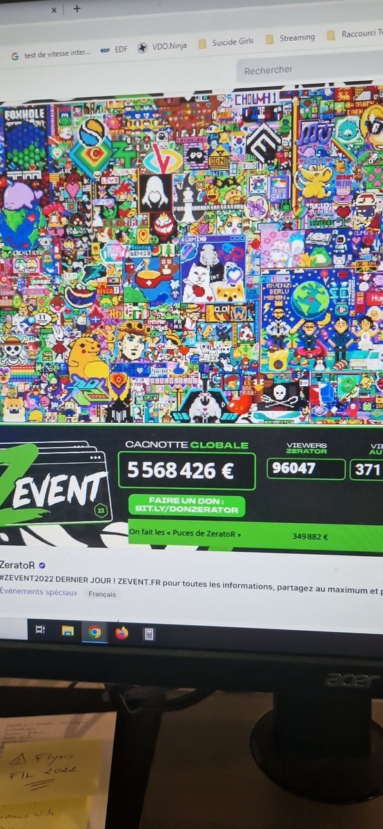 Pwyyll's tweet image. 22h, ce sera le #RUSHFINAL #ZEVENT2022 !