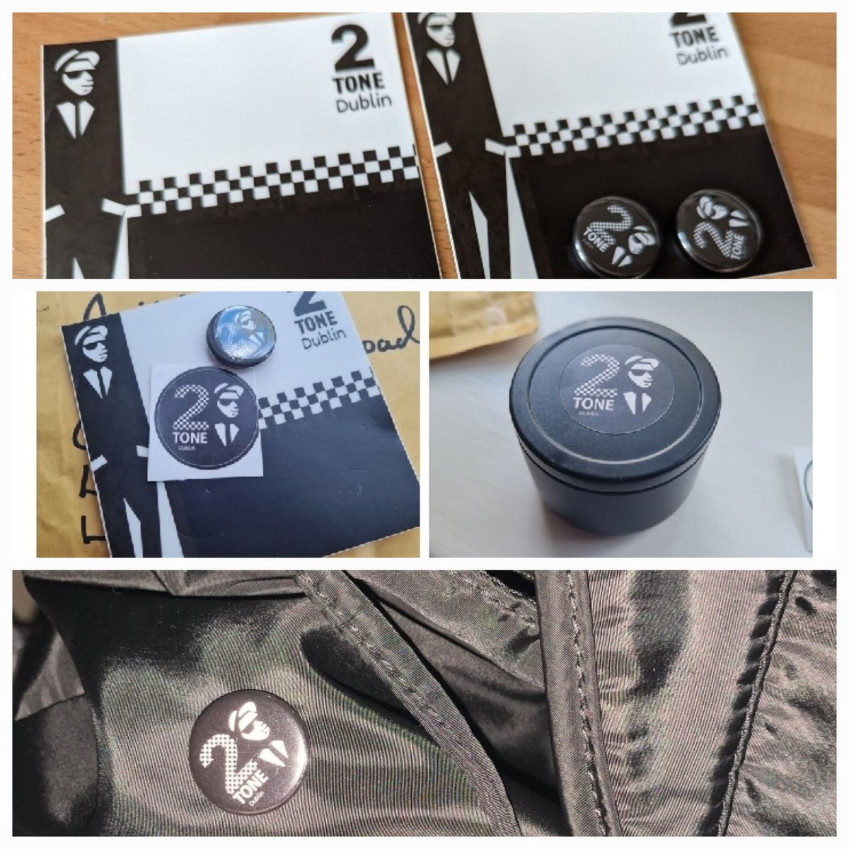 TwoToneDublin's tweet photo. Good to see the 2 Tone Dublin goodies reaching all over Ireland and the UK 🖤🏁

#TwoToneDublin #2Tone #TwoTone #Ska #Reggae #PunkRock #Music #SkaMusic #SkinHeadReggae #SkaPunk #Punk #Music https://t.co/DWnUVGy63V