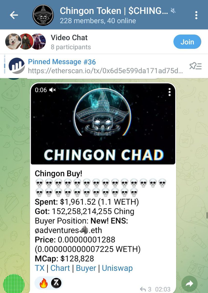 DAOPRO1337's tweet photo. @AltcoinWorldcom That is $CHING buy until its late
#ChingonToken https://t.co/PCzuCCOVuP