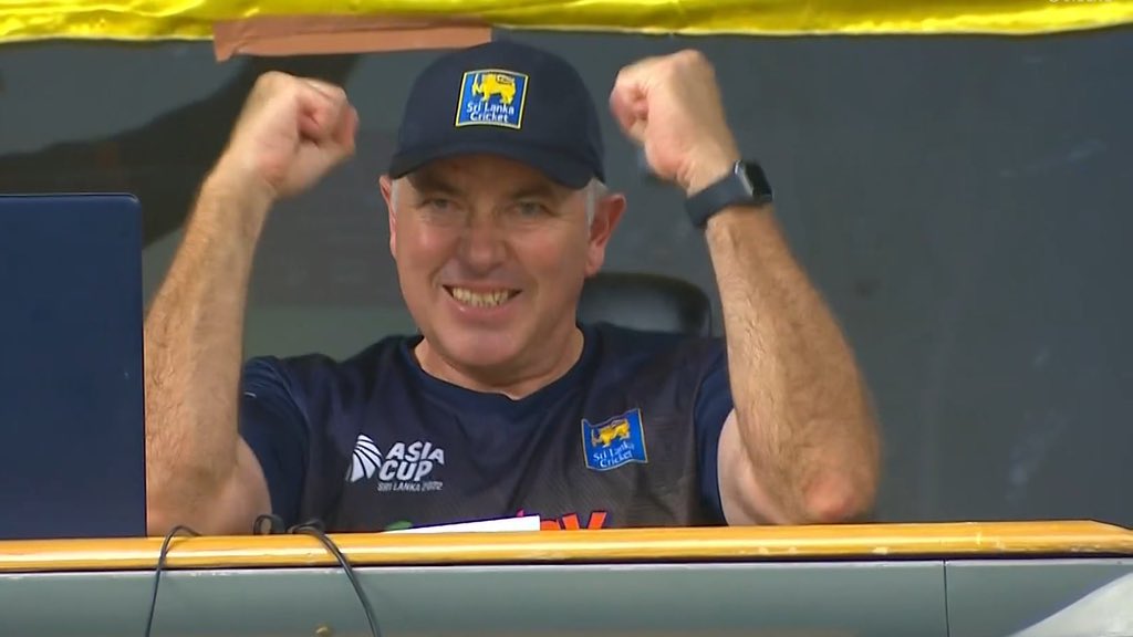 For a country going through a very tough period, huge congratulations to our Sri Lankan friends &amp; Chris Silverwood 👏

#AsiaCup2022Final