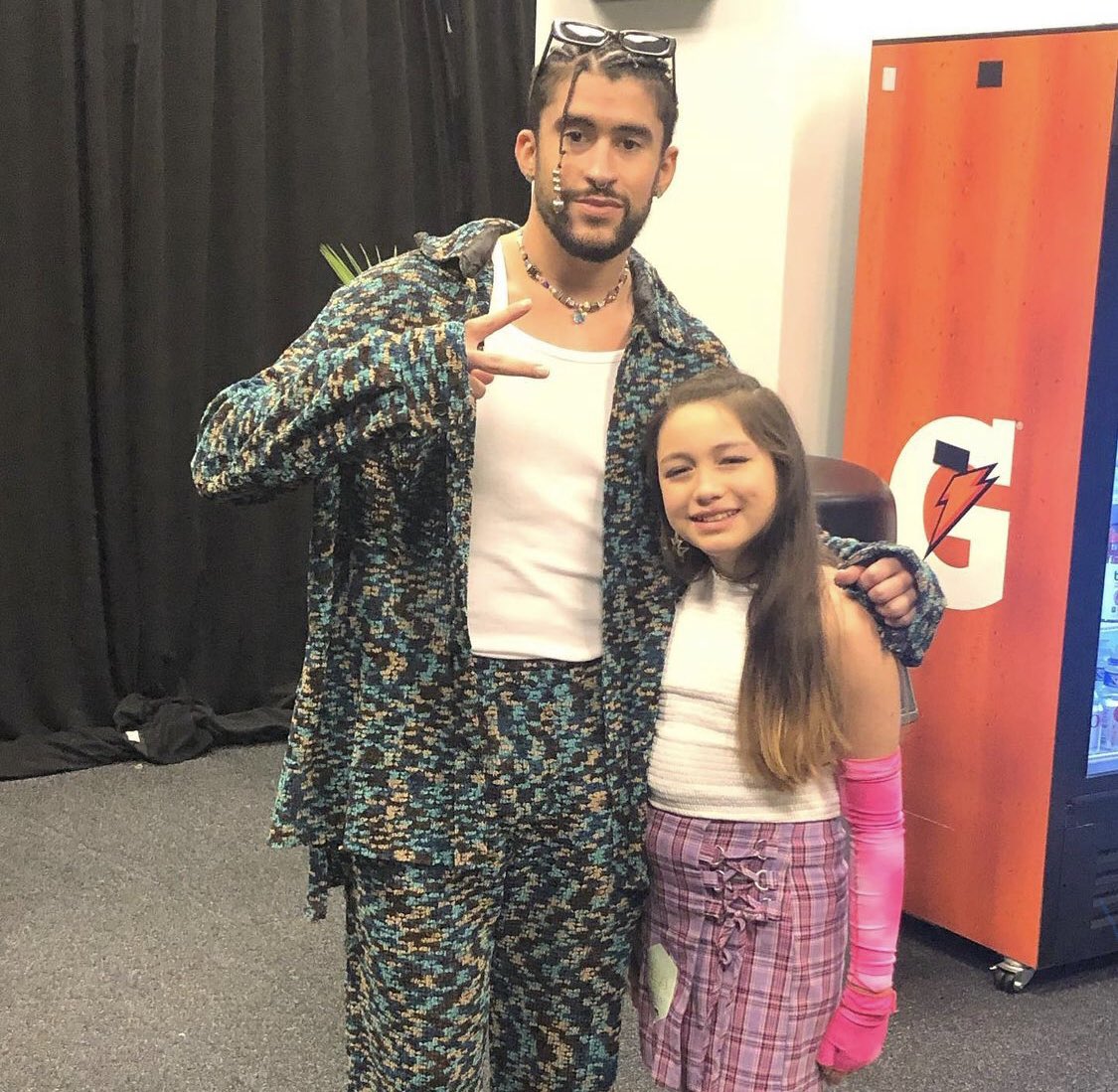 badbunnyontour's tweet photo. Bad Bunny &amp; MAYAH 🥹🤍 https://t.co/MFwD6lcaZz