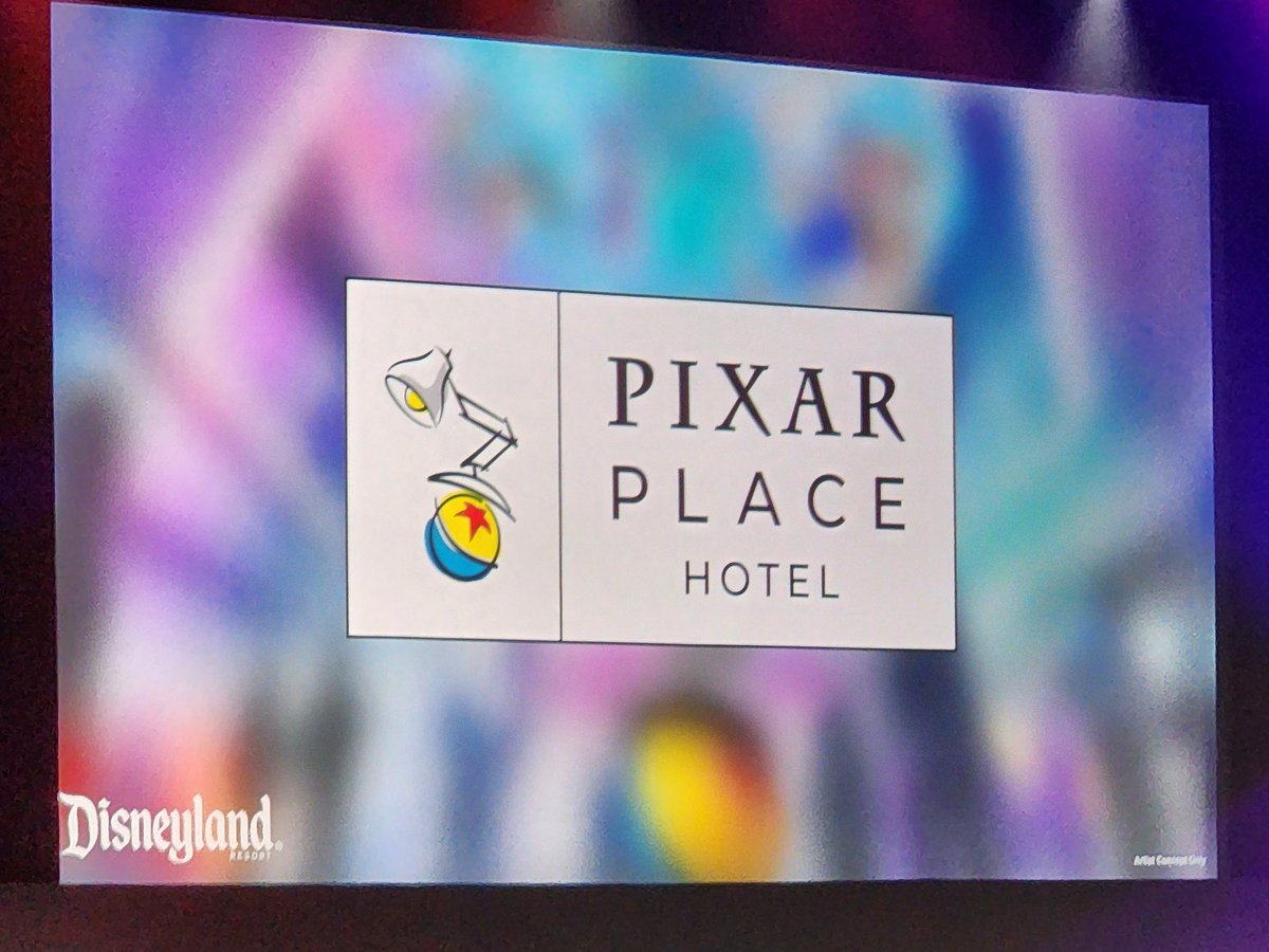 Pixar Place Hotel is the new name of the hotel being re-imagined on the pier

#D23Expo22 #D23ExpoLive #D23Expo2022 #D23Expo #D23 #DisneyParks