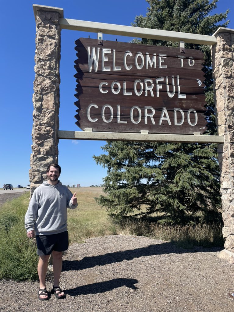 Couldn’t pass up the cheesy tourist picture. Excited to learn during my month with <a href="/CUDeptSurg/">CU Anschutz Department of Surgery</a>  <a href="/CUSurgOnc/">CU Surgical Oncology</a>!