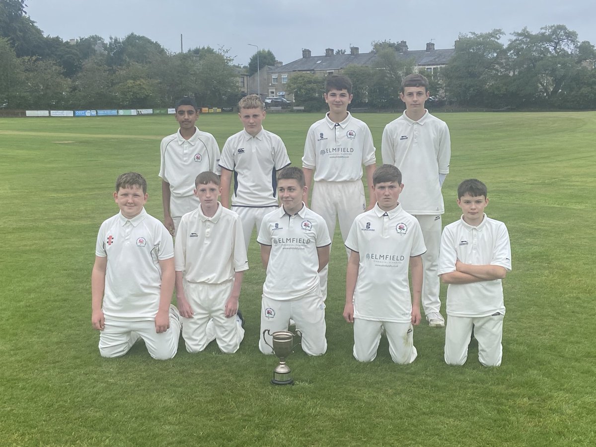 Congratulations to our joint ⁦<a href="/oiccc_cricket/">O.I.C.C.C</a>⁩ &amp; ⁦<a href="/BashCC/">Baxenden CC</a>⁩ Under 13s team on winning the Under 13s Cup today.