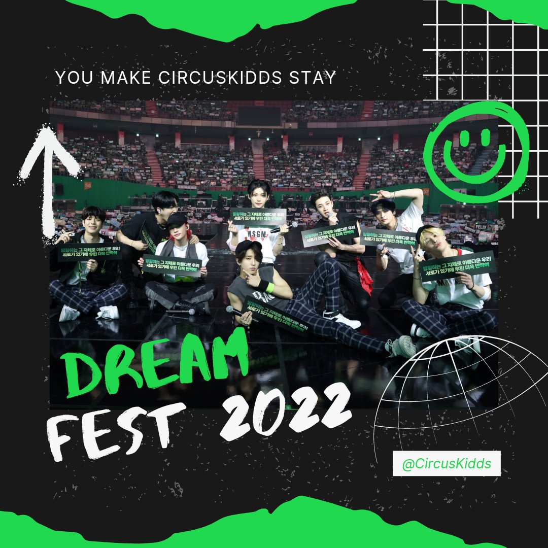 ㅤ
      𝐂𝐈𝐑𝐂𝐔𝐒𝐊𝐈𝐃𝐃𝐒 𝐔𝐏𝐃𝐀𝐓𝐄
 ━━━━━━━━━━━━━━

I don't want to wake up from this dream forever but thank you Dream Festival 2022 for gifting us the amazing memories <a href="/DREAMFEST2022/">THE DREAM FEST ✦</a> ✨
ㅤ
#DREAMFEST22 ──────★
ㅤ