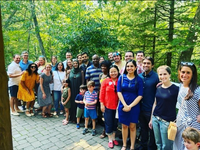 Dr. DeBenedectis hosted Residents, their families, and faculty involved in the residency program to her house for the annual resident welcome barbecue on Saturday, September 10! #umasschan #radiologylife #radresidents @c_debenedectiMD