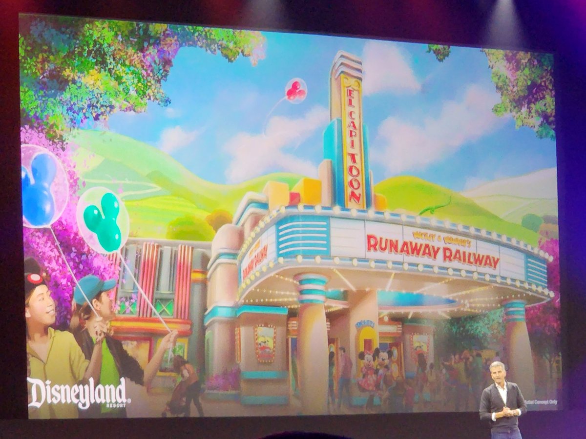 Runaway Railway is coming to Disneyland!

#D23Expo22 #D23ExpoLive #D23Expo2022 #D23Expo #D23 #DisneyParks