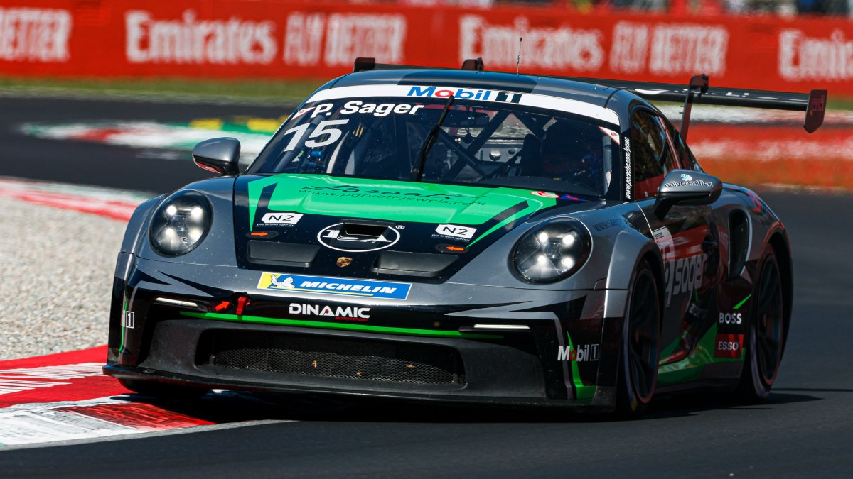 PorscheSupercup's tweet photo. #PorscheMobil1Supercup – Aaron Mason (Pierre Martinet by Alméras #911GT3Cup no. 23) was fastest ProAm at #Porsche #Supercup finale @Autodromo_Monza. Also on the podium: #CLRT’s Clement Mateu (no. 11) and Philipp Sager (no. 15) from @dinamicmotors
@PorscheRaces #F1 #ItalianGP https://t.co/Cddmg62rS6