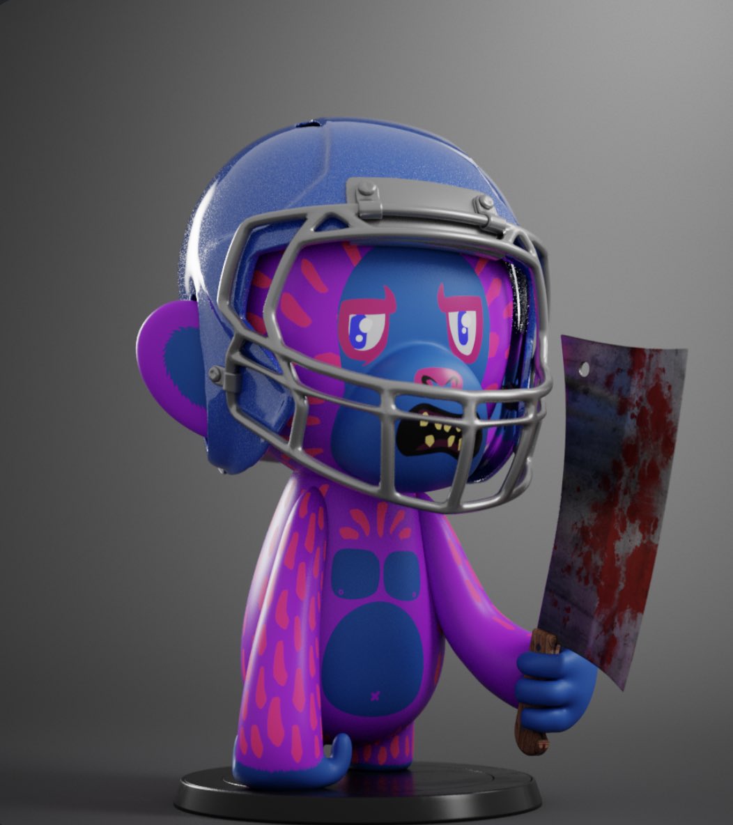 Vbelikethat's tweet photo. FOOTBALL SEASON IS MFIN HERE ARTMONKEES!!!!!

Hope u and ur team/fantasy team are ready bc mine is and we coming for heads!!!😈😈😈

#artmonkees #nfts #NFTCommunity #SolNFTs #FootballSunday #NFLKickoff2022 #NFLSunday https://t.co/VZzzj4muuP