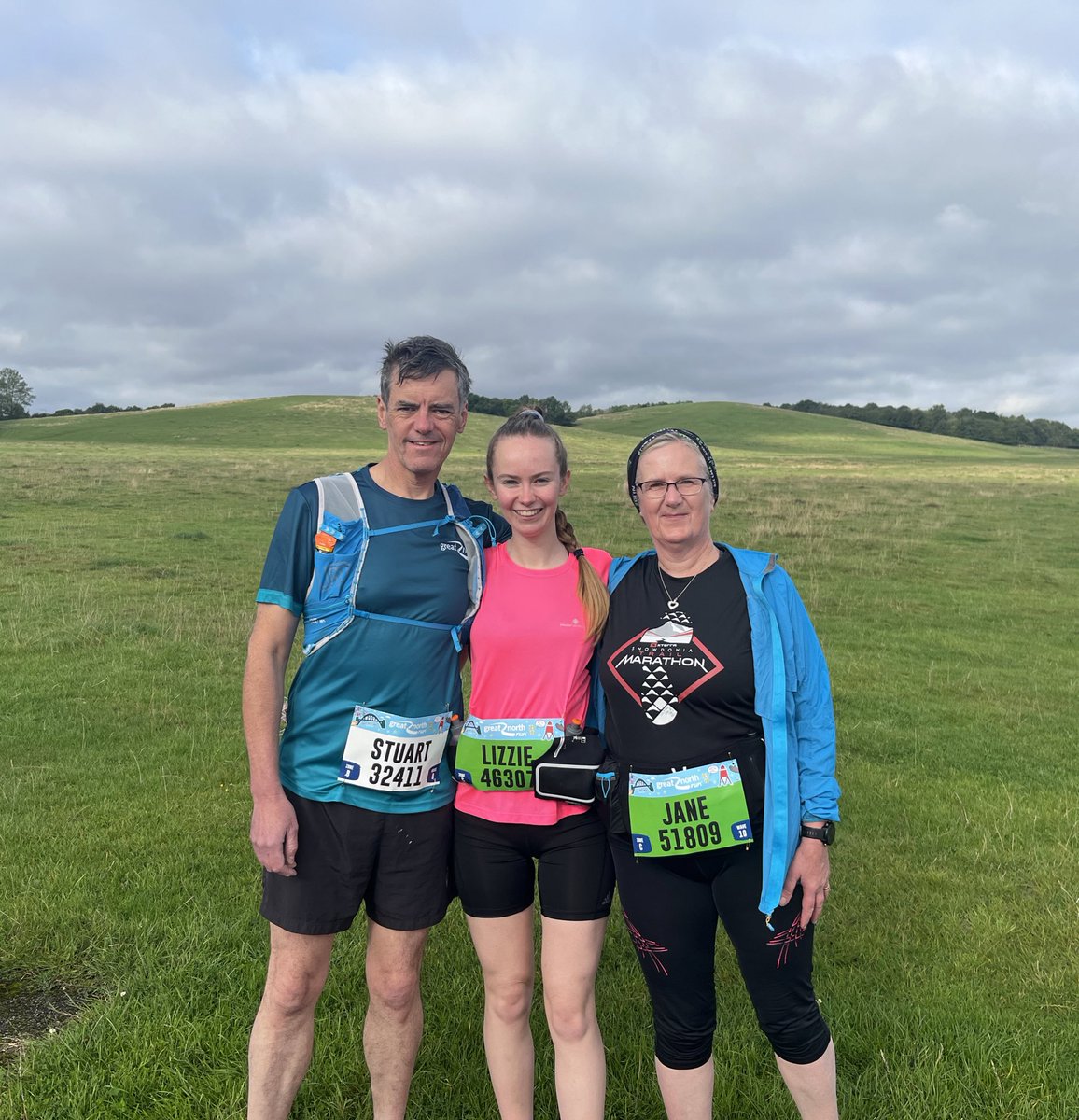 Whole family took on #gnr2022 today! Really tough run given I’ve only just finished fieldwork but worth it for the atmosphere!