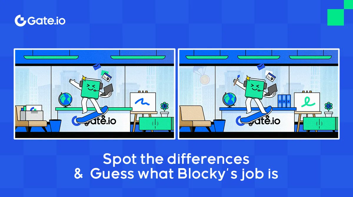 Gate's tweet photo. 💰2500 $UNO #Giveaway

💎#GateMascot: Spot the differences &amp; Guess what Blocky’s job is🧐

How-To Enter:
1⃣Follow @Gate_io
2⃣Like &amp; Quote RT with #GateMascot +@ 3 friends
3⃣Drop your answers in the comments

⏳Ends at 2000 likes
💰Lucky Draw: 2500 #UNO 20 winners

#Gateio https://t.co/hCBAW1Tk4G