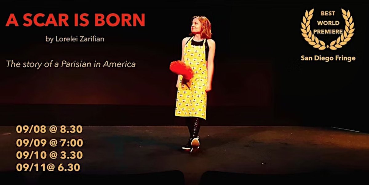 JoTomalin's tweet photo. Read my review for @fringereview of A Scar is Born at San Francisco Fringe - Recommended! Lorelei Zarifian tells stories + songs with a compelling naïveté + gentle coquette style https://t.co/NSOxey533h .@EXIT_Theatre .@Benoit_Menut #storytelling #comedic #sffringe https://t.co/HZ0BVJWHWT