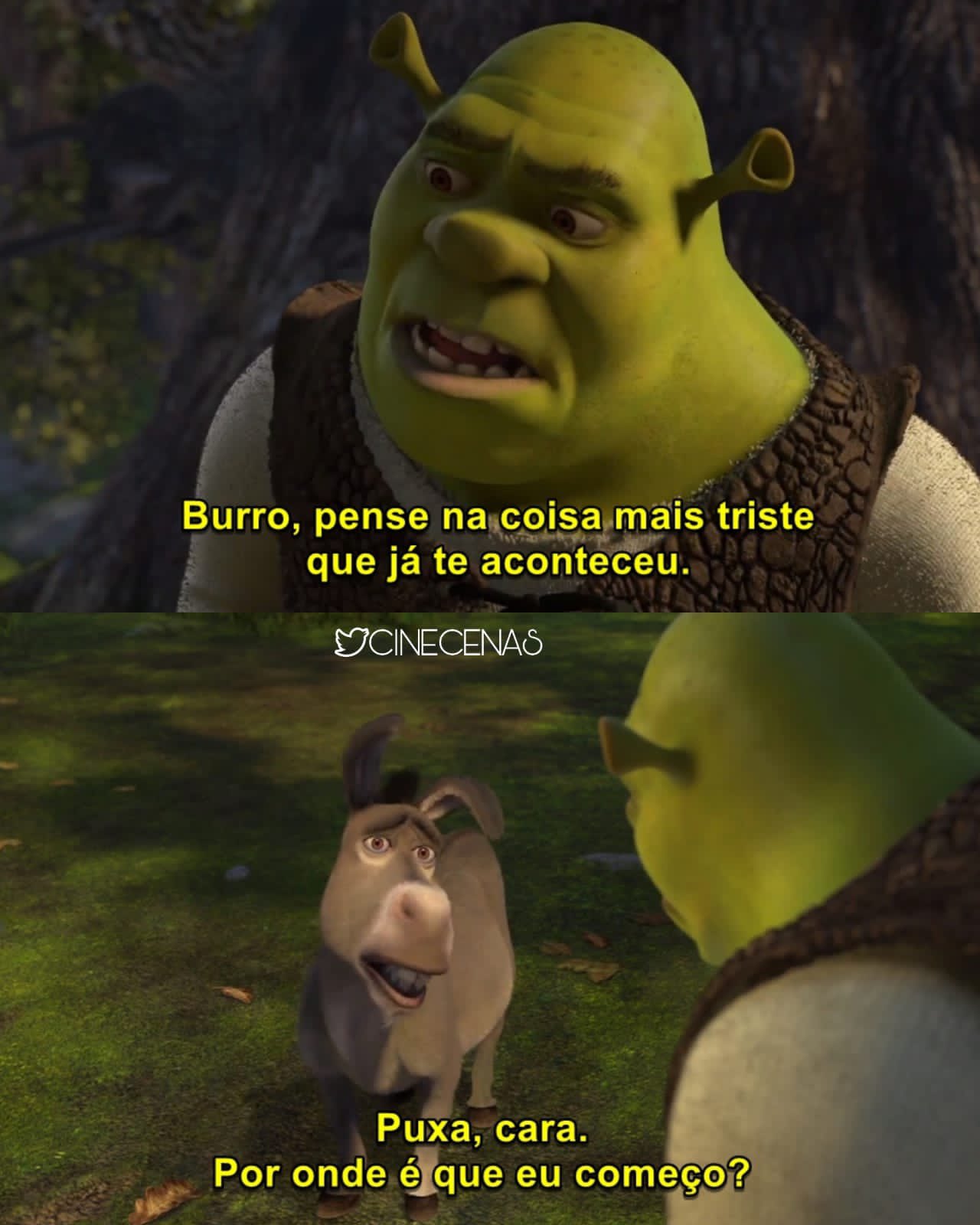 Shrek 2 (2004) MY WORLD WWW.FACEBOOK.COM/ Gracas Deus - iFunny Brazil