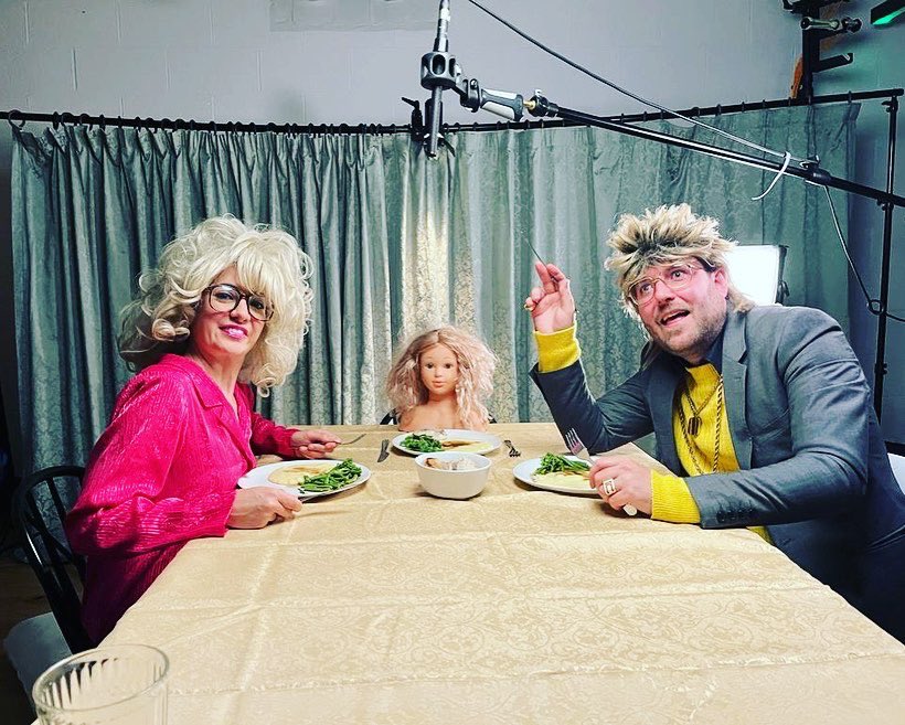 Bloody brilliant to film a teaser with the hilarious <a href="/adammcnico1/">Adam McNicol</a> for our new film last week. 

Thanks a million <a href="/JackAttwood/">Jack Attwood</a> you are awesome! 

Can't wait to share it with you ✨

#returntosplendour #shortfilm #teaser #flofromleeds #peterlongbody #littlejackie #porkchops