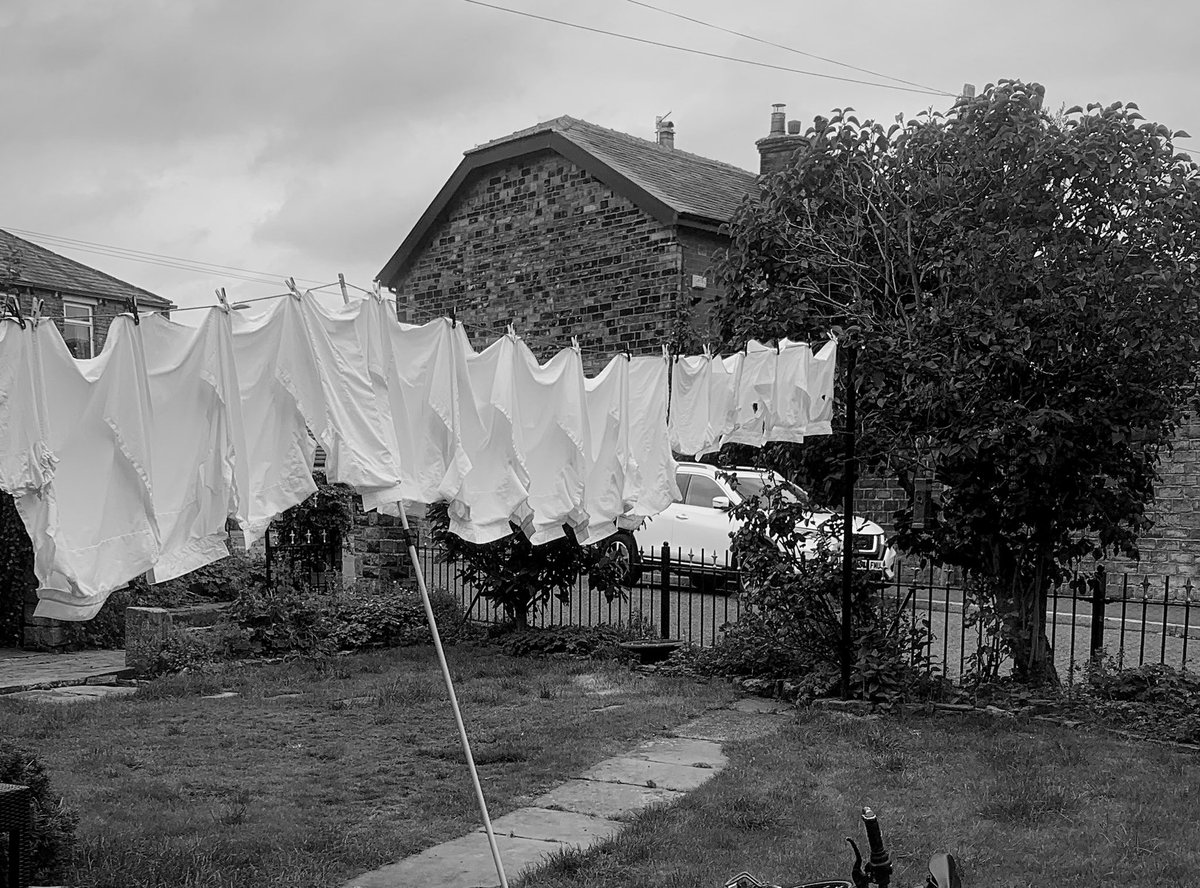 Arguably the last Sunday of the year we will dry the kids school shirts for free!!! 

Grey clouds moving in!
Weather is turning too!