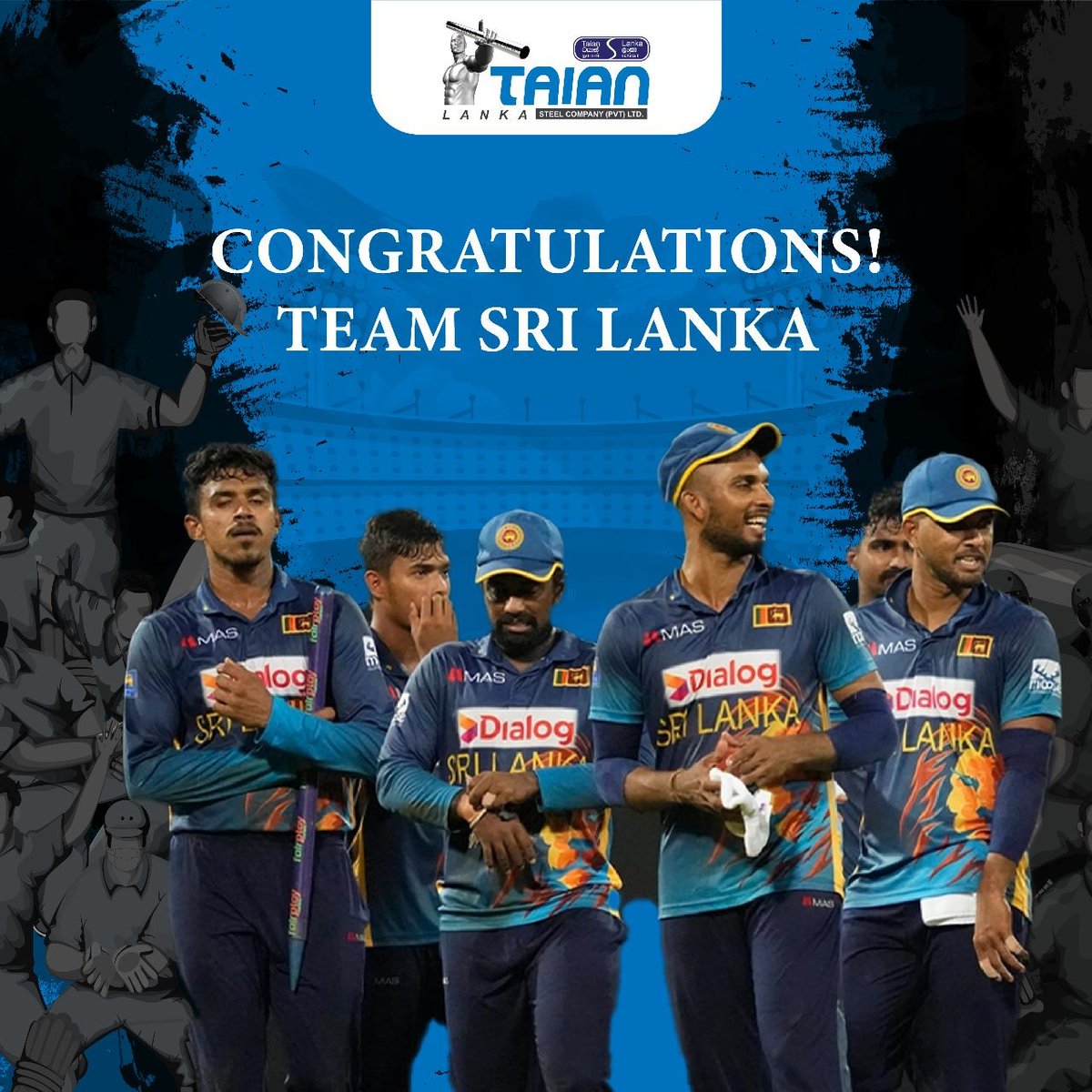 LankaSteel's tweet photo. Congratulations Team Srilanka for Becoming the Champions of Asian Cup 2022 !! https://t.co/d7QG5B5U1J