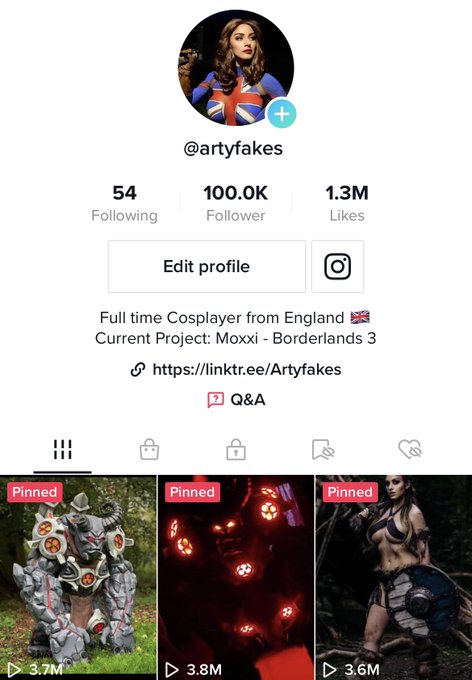 I only started Tiktok this year, an I just hit 100k! Thank you so much 🥰🥹&hearts;️ https://t.co/nt8t7kvn5D