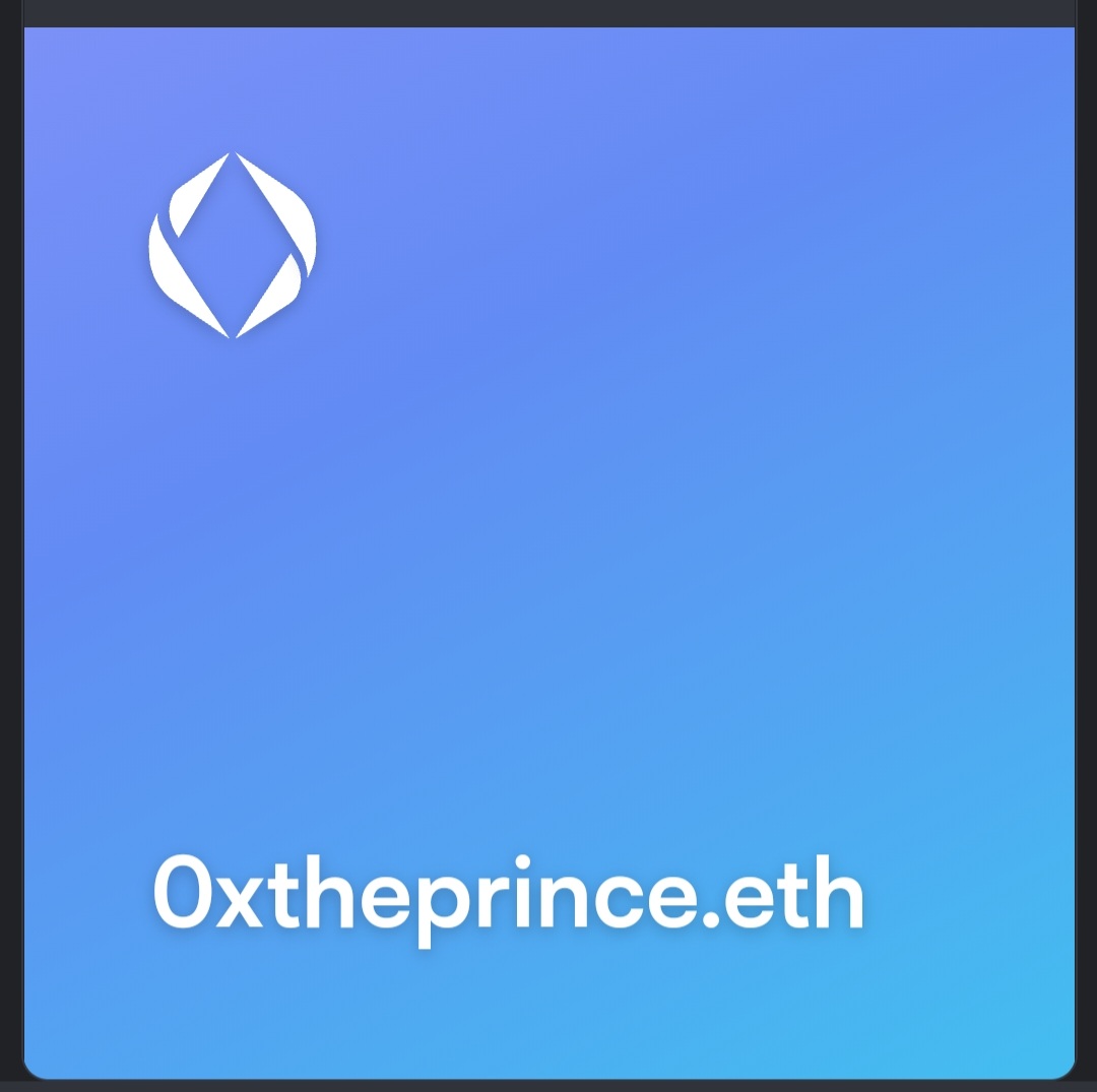 ENSRARES's tweet photo. 0xtheprince.eth now listed
๐https://t.co/YUTt0fgDFJ
#ensdomains #NFTs #web3 #NFT #enscollector #NFTcommunity $ens #ens #raredomain https://t.co/Tcyn9iA1mW