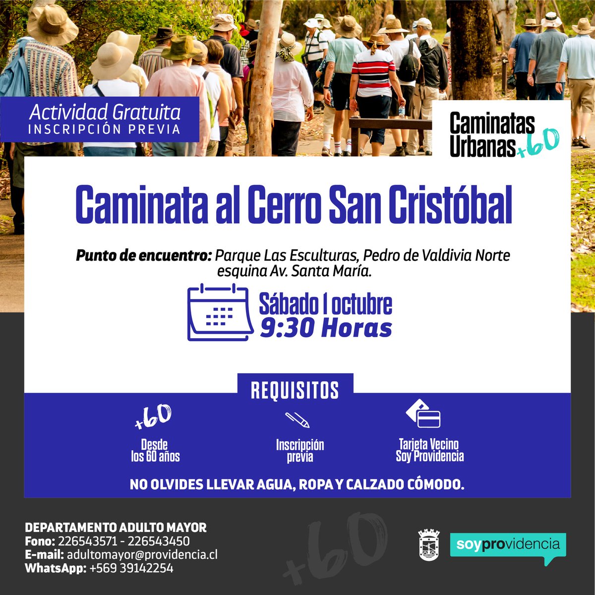 Muni_provi's tweet photo. ACTIVIDADES MAYORES 60+👵🏽👴🏻
¡Revitalizando tu día!💪🏽En @Muni_provi, invitamos a los #vecinosmayores, a aprovechar los días #primaverales, con los talleres gratuitos, del depto. de #AdultoMayor, solo con #TarjetaVecino. Inscripciones al mail o teléfono.👇🏽🧐 https://t.co/NcDXidyUKE