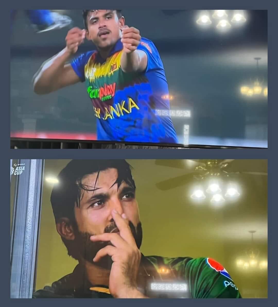 KDareez90's tweet photo. Hello!
How are you Pakistanis ?
How is ur feeling?

@HamidMirPAK @shoaib100mph @JavedMiandadpk @iramizraja #AsiaCup2022 #AsiaCup2022Final #SLvPAK #PAKvsSL https://t.co/LWckDNmV2i